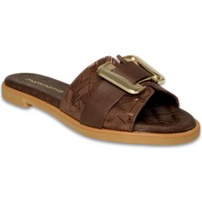 Mammamia D26YT-1430 Günlük Kiremit Kadın Terlik