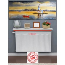 Feyza Design Petek Üstü Uçan Raf 100X15