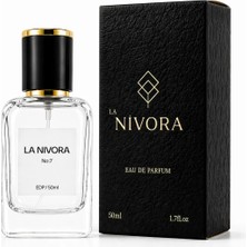 La Nivora  No:7 Kadın Parfüm EDP 50 ml - Kalıcı Çiçeksi ve Ferah Koku
