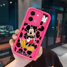 Ucuc Vivo Y28 4g Uyumlu Pembe Kırmızı Silikon Kılıf Darbeye Dayanıklı Kamera Koruma