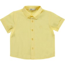 Civil Boys Basic Kısa Kol 2-5 Yaş Gömlek - Sarı