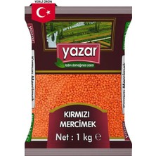 Yazar Yerli Kırmızı Mercimek 5 Kg