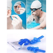 3b Trend 4 Set Yüzme Kulak Tıkacı ve Burun Klipsi Seti – Havuz & Deniz Için Koruma