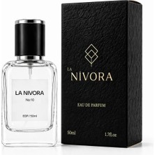 La Nivora  No:10 Erkek Parfümü EDP 50 ml - Kalıcı Baharatlı & Odunsu Koku