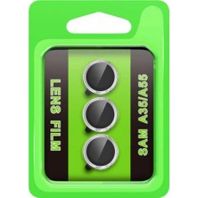 Luord-Store Galaxy A35 5g Raze Metal Kamera Lens - Gümüş