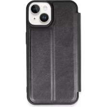 Sh Ticaret Iphone 15 Kılıf Flip Cover - Siyah