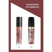 Golden Rose Longstay Likit Mat Ruj No:16 - Color Sensation Lipgloss NO:105