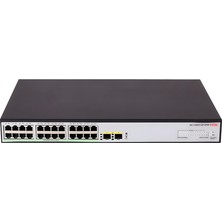 H3C Aolynk S1600V2-26P-HPWR-GL 24GE Poe+ (370W), 2x Sfp L2 Yönetilebilir Switch