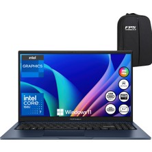 Asus Vivobook 15 Core 7 150U Intel Graphics 40GB Ram 1tb SSD 15.6" Fhd W11 Taşınabilir Bilgisayar