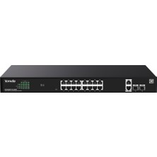 Tenda TEG2220P-16-250W 16GE Poe Port (250W), 2x Uplink, 2xsfp Cloud Yönetilebili