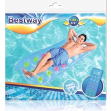 Keskin Sound Bestway Deniz Yatağı Bardak Pencereli 188X71 cm