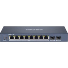 Hikvision DS-3E1510P-SI 8ge Poe Port (110W) , 2ge Sfp Tam Yönetilebilir Switch