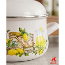 Köklü Züccaciye Emaye 10 Parça Tencere Seti