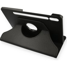 Almira Butik Mey Ithalat®  Samsung Galaxy T860 Tab S6 10.5 Kılıf 360 Tablet Deri Kılıf - Siyah