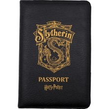 Sihir Dükkanı Slytherin Pasaport Kılıfı Lisanslı Deri