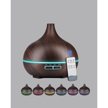 Zero Land Muratech 550 ml Ultrasonik Uçucu Yağ Difüzörü 7 Renk LED Işıklı ve Zaman Ayarlı