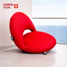 Smarto Relax Katlanabilir Minder — Taşınabilir, Dayanıklı, Kırmızı,