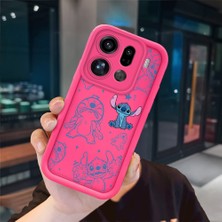 Ucuc Oppo Find X9 Pro Uyumlu Pembe Kırmızı Silikon Kılıf Darbeye Dayanıklı Kamera Koruma