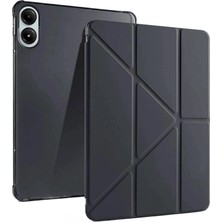 Eco Port Xiaomi Redmi Pad Pro 12.1 Kılıf Kalemlikli Mars Tablet Kılıfı - Siyah