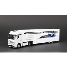 Altaya 1:43 Ölçek 2016 Mercedes Benz Actros Team Williams Martini Racing Diecast Metal Minyatür Model Araba 40CM