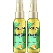 Pantene 100 ml x 2 Argan Yağlı Elixir Saç Bakımında Besleyici Özellikler Sunar