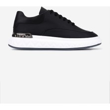 Valmenti Erkek Hakiki Deri Siyah Sneakers & Spor Ayakkabı 1093 3455 Erk Ayk Y26 Sıyah mt