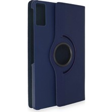 Almira Butik Mey Ithalat®  Lenovo Tab M8 Kılıf 360 Tablet Deri Kılıf - Lacivert