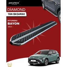 Ankatech Hyundai Bayon Diamond Krom Yan Basamak 173 cm 2021 Üzeri