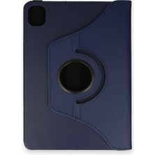 Almira Butik Mey Ithalat®   Pad 6 Kılıf 360 Tablet Deri Kılıf - Lacivert