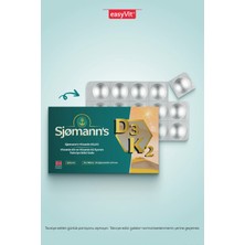 Sjomann's D3K2 Çiğnenebilir Jel 30 Tablet