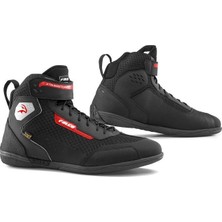 Falco Speedox 2 Yazlık Motosiklet Botu Kısa Siyah Kırmızı