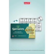 Sjomann's Biotin Çiğnenebilir Jel 30 Tablet