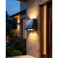 Ack AG60-09801 IP54 Çift Yönlü Solar LED Bahçe Duvar Apliği