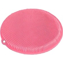İlanib Ticaret Yuvarlak Vantuzlu Banyo Sırt Kese Matı 26 cm