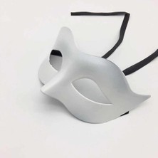 İlanib Ticaret Balo Parti Maskesi Beyaz