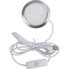 Hazar Led 5 Volt Alüminyum Kasalı Anahtarlı USB LED Lamba Kiti Beyaz