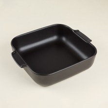 Aryıldız Elissa Kare Fırın Kabı Mat Siyah 28 cm