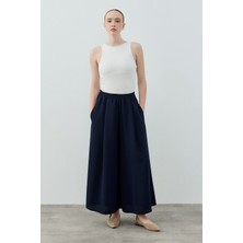 Merwish Kadın 1782 Comfy Krep Pantolon Etek