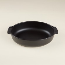 Aryıldız Elissa Oval Fırın Kabı Mat Siyah 31 cm