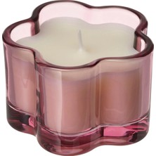 Ikea Morkulla Bardakta Kokulu Mum Pembe 12 Saat Leylak