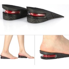 3b Trend 2 Çift 5 cm Gizli Topuk Hava Yastıklı Boy Uzatıcı Tabanlık Uzatan Taban