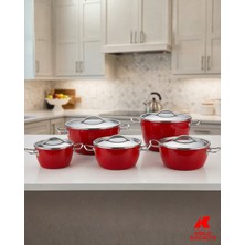 Köklü Züccaciye 10 Parça Tencere Seti