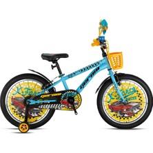 Geroni X-Force - 20" Mtb - 10' - Vitessiz - V.b - Mavi-Siyah/sarı
