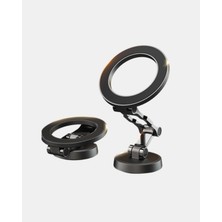 Zero Land Muratech 360° Dönebilen Katlanır Manyetik Araç Telefon Tutucu – Magsafe Uyumlu, Kompakt ve Şık Tasarım