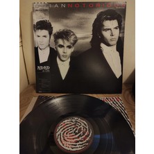 Plakperest Duran Duran - Notorious - 1986 Japonya  Basım Lp 33 Lük  Plak - Obi’li 2.el