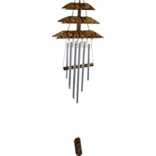İlanib Ticaret Bambu Metal Çanlı Rüzgar Çanı