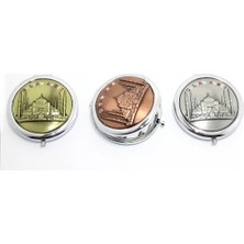 İlanib Ticaret Metal Istanbul Temalı Yöresel Kabartmalı El Aynası