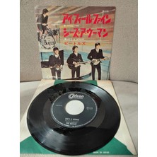 Plakperest The Beatles  -  I Feel Fine / She’s A Woman - 1965 Japonya  Basım 45LIK Plak-2.el