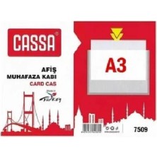 Cassa Afiş Muhafaza Kabı A3 Şeffaf 7509