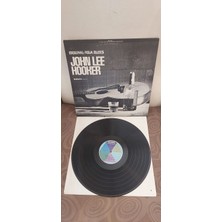 Plakperest John Lee Hooker – Original Folk Blues - 1971 Usa Basım  Lp Albüm Plak